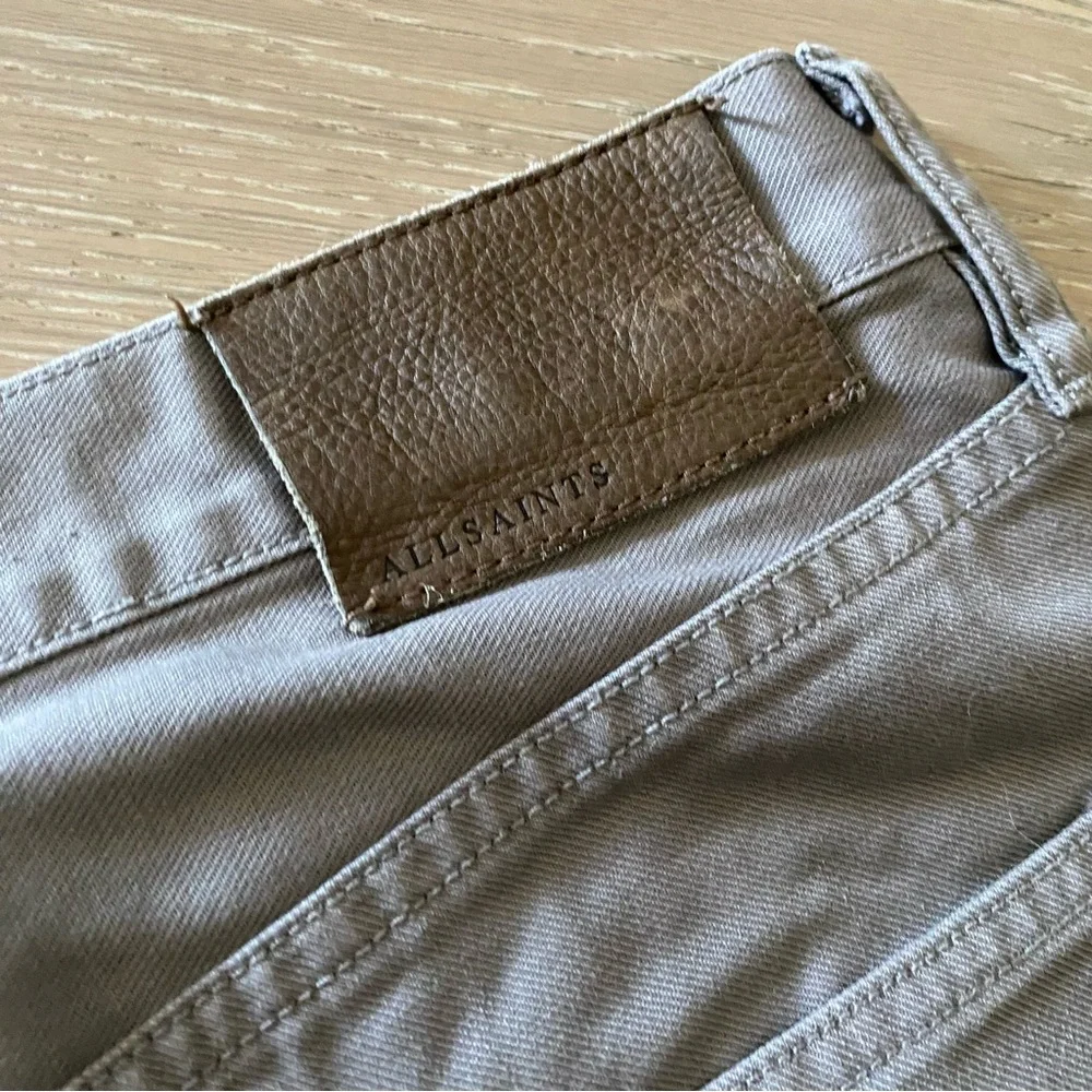 AllSaints Switch Fit Grey Denim Shorts men 30